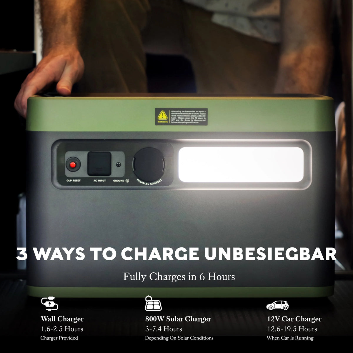2400W Portable Power Station Q666
