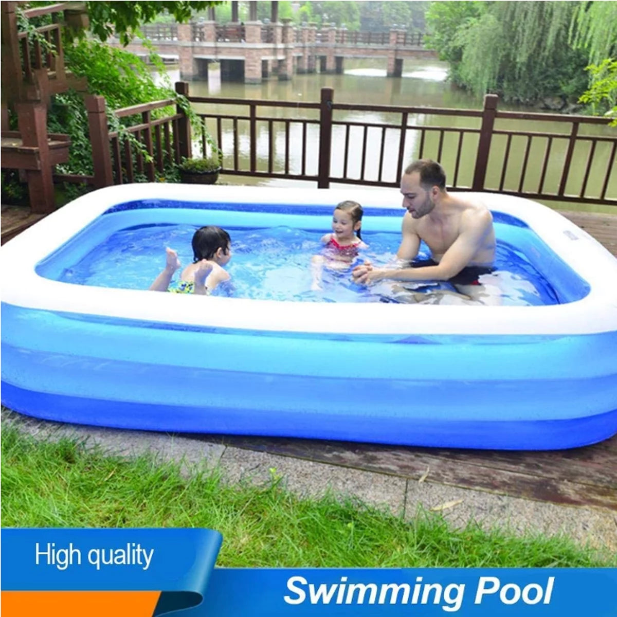 Inflatable Pool for Kids and Adults C88149