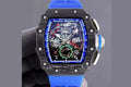 Blue Dial Skeleton Watch M10069