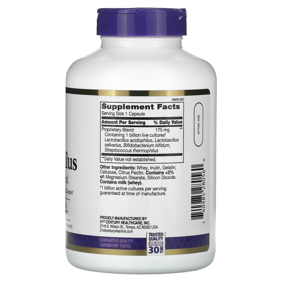 Probiotic Blend 300 Capsules U5216