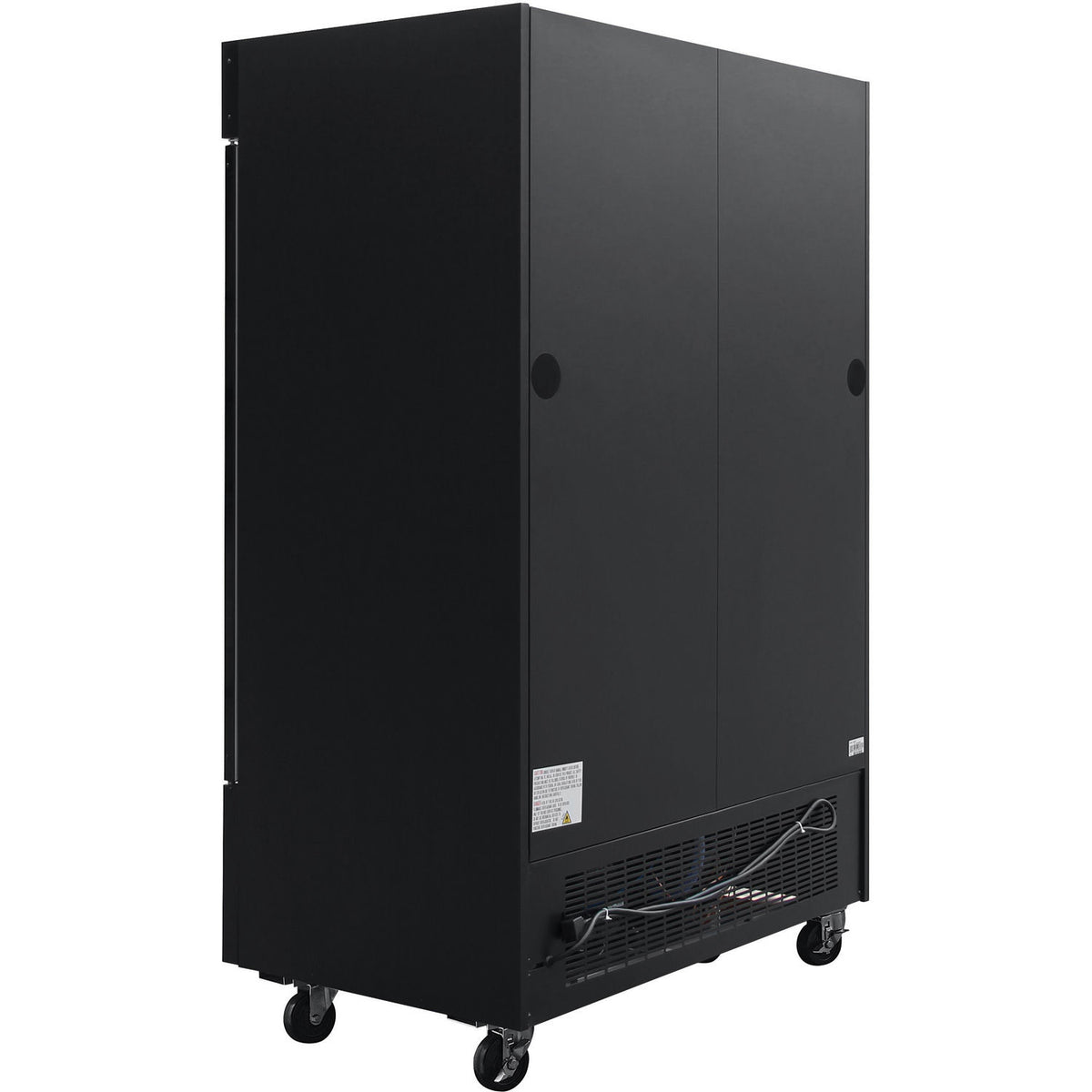 Black 45 Cu. Ft. Glass Door Merchandiser Freezer U910