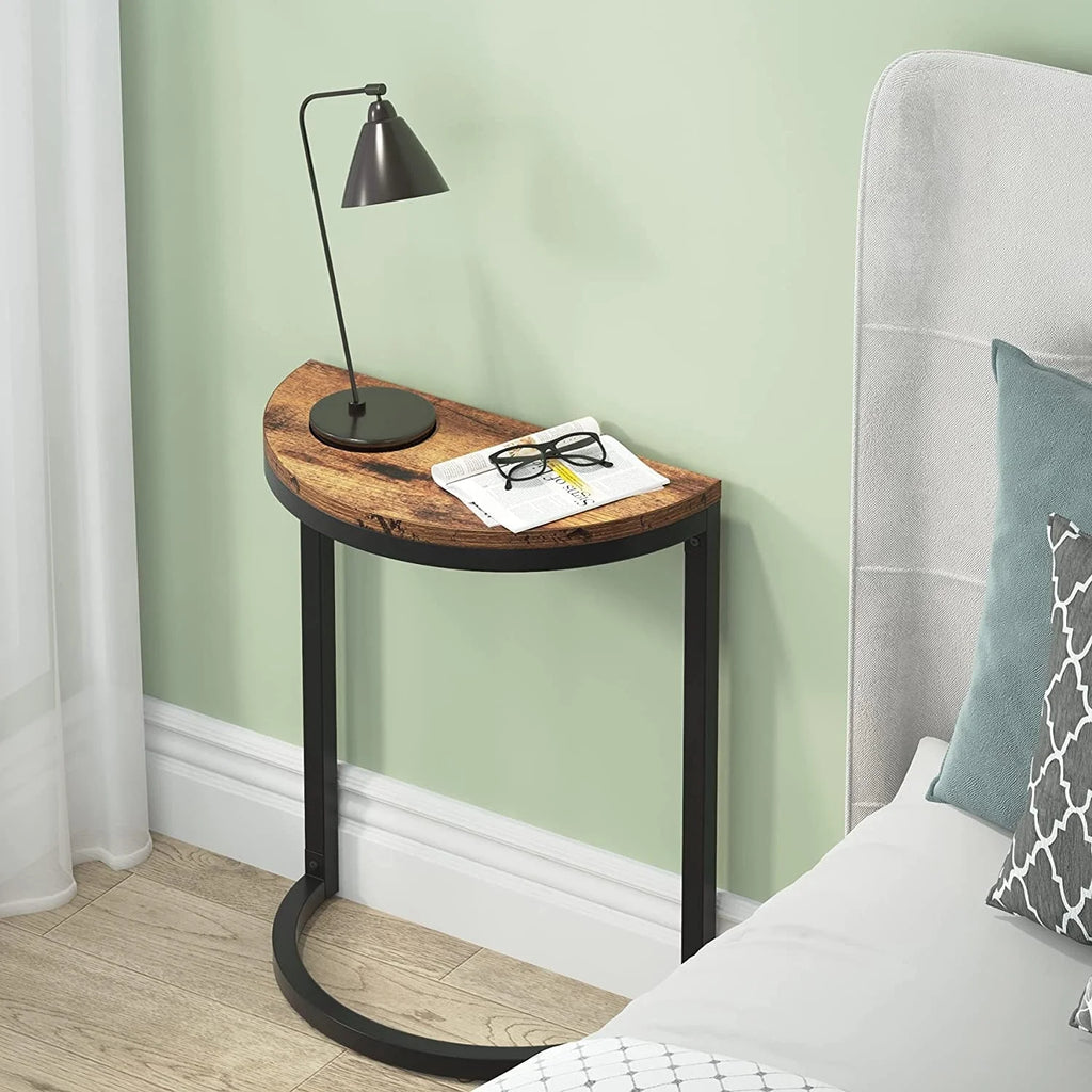 Brown 2PCS Slim Side Table O82057