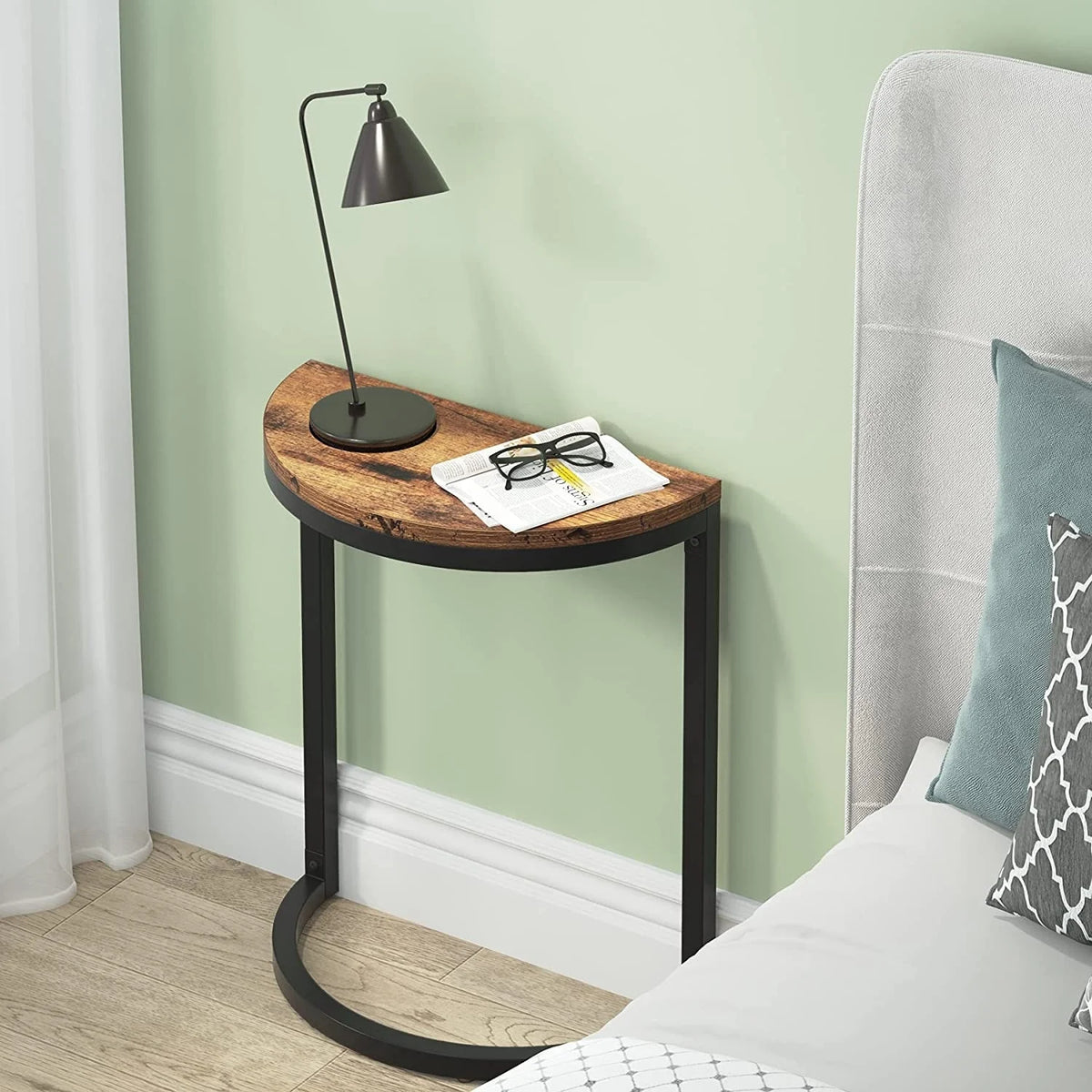 Brown 2PCS Slim Side Table O82057