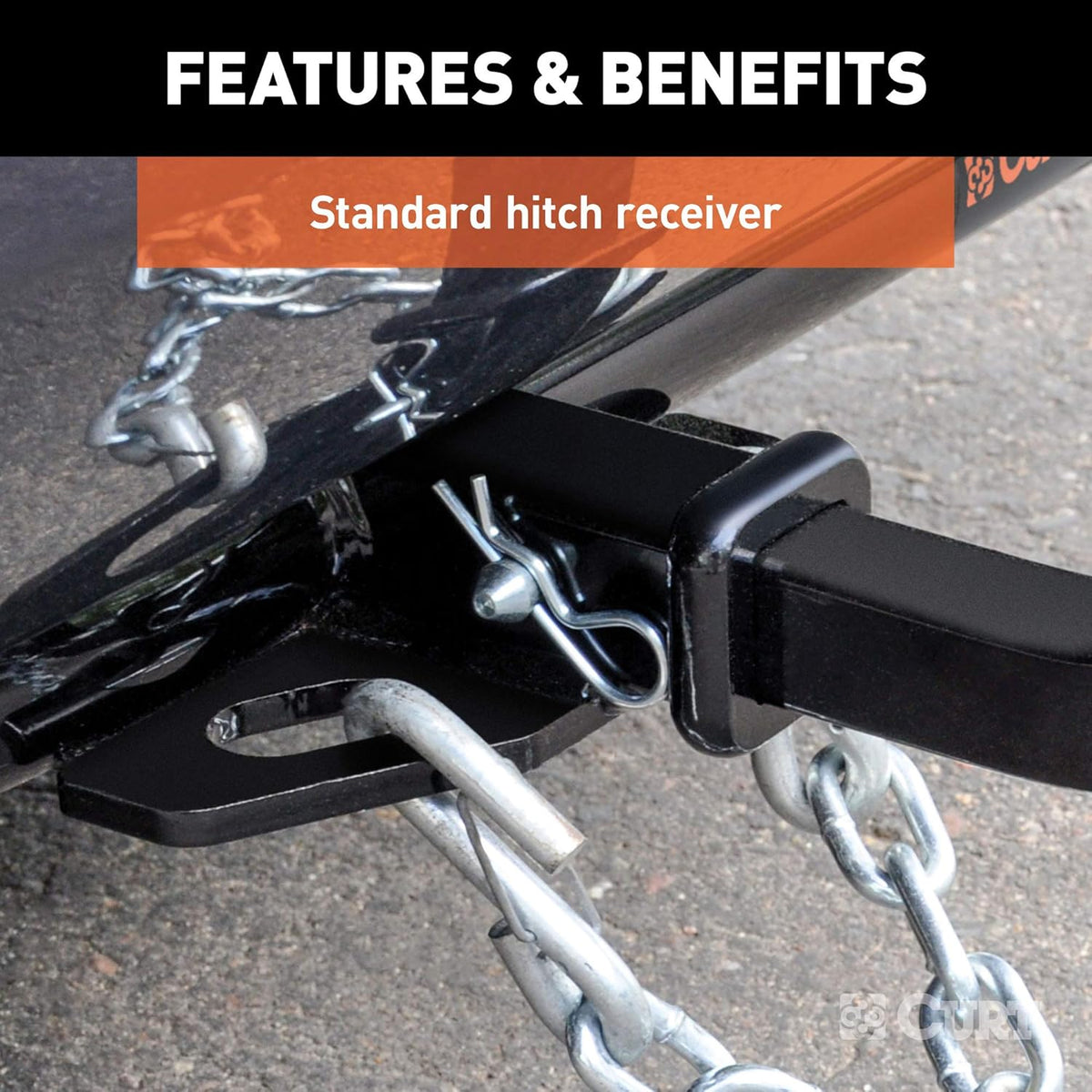 Class 1 Trailer Hitch with Ball Mount, 1-1/4-In Receiver P282308
