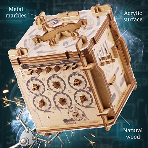 Wooden Escape Room Puzzle Box C623397
