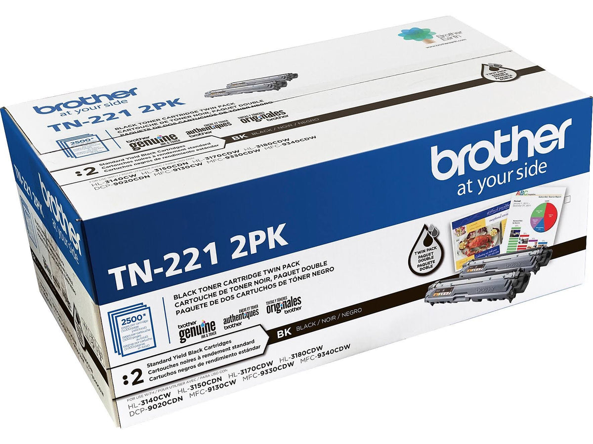 Black Toner Cartridge Twin Pack C971156