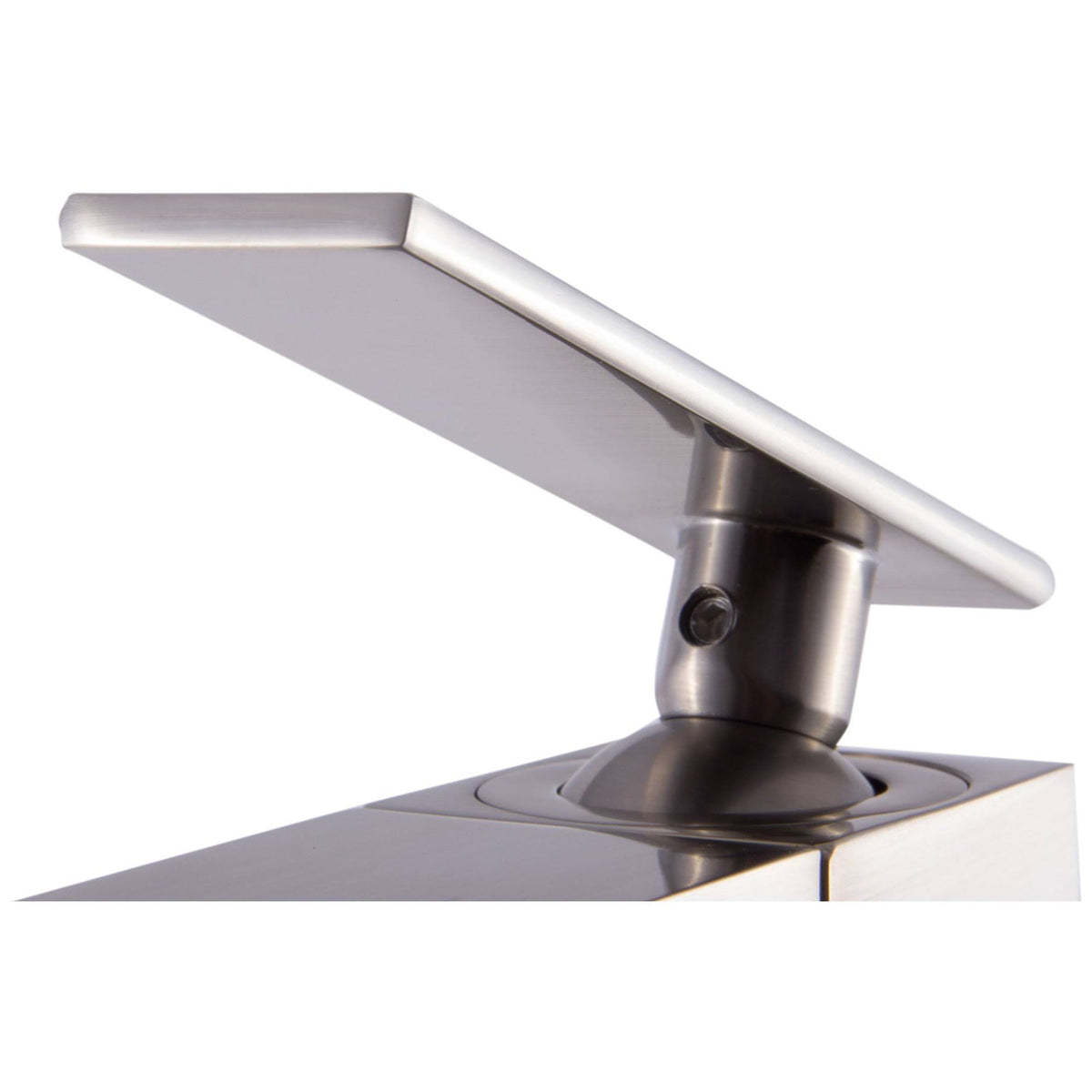 Brushed Nickel Single Hole Tall Waterfall Bathroom Faucet P2932