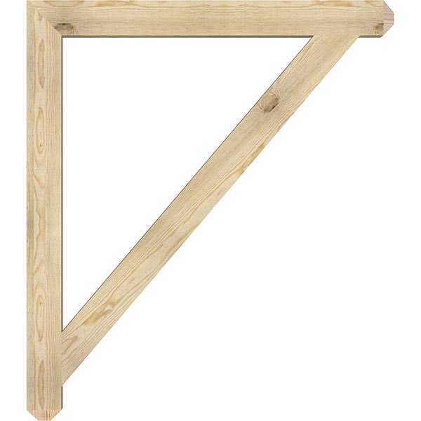 Traditional Craftsman Rough Sawn Douglas Fir Bracket G57388