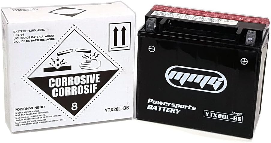 Pack of 2 Powersports ATV Battery Y6519