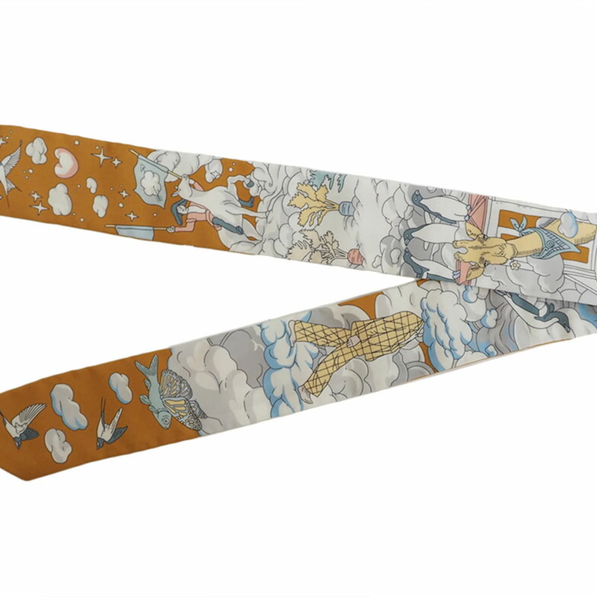 Silk Scarf Muffler V81239