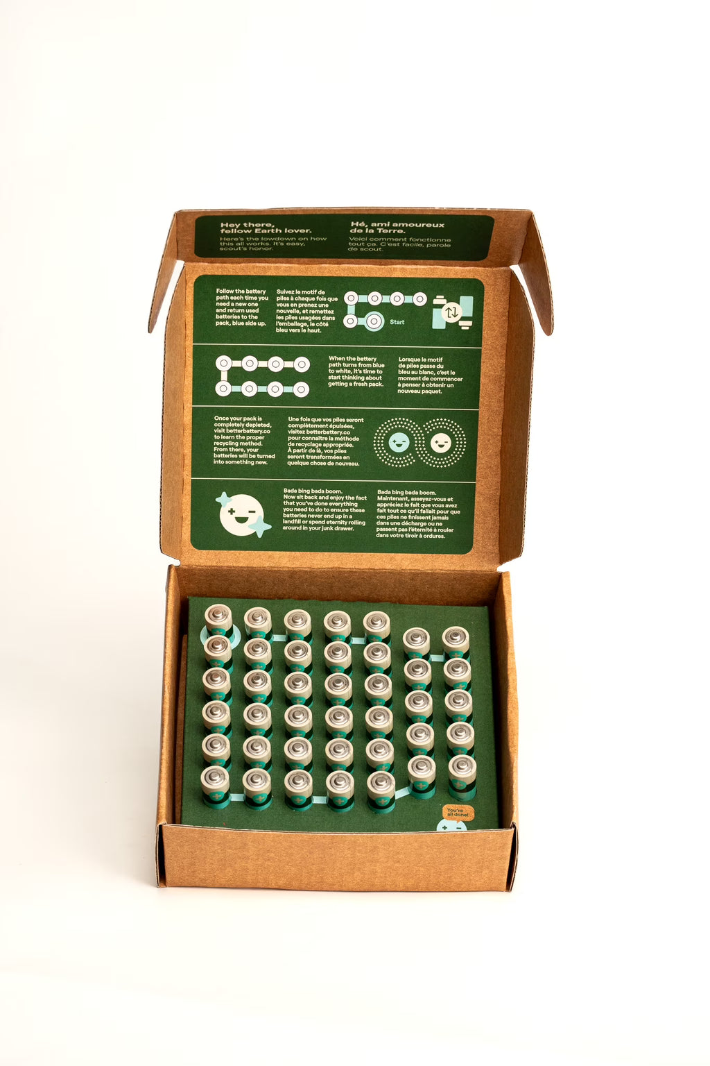 40 AA Kit AA battery with Recycling Program S547832