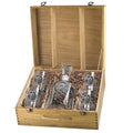 Pewter Eagle Capitol Decanter Boxed Set M420
