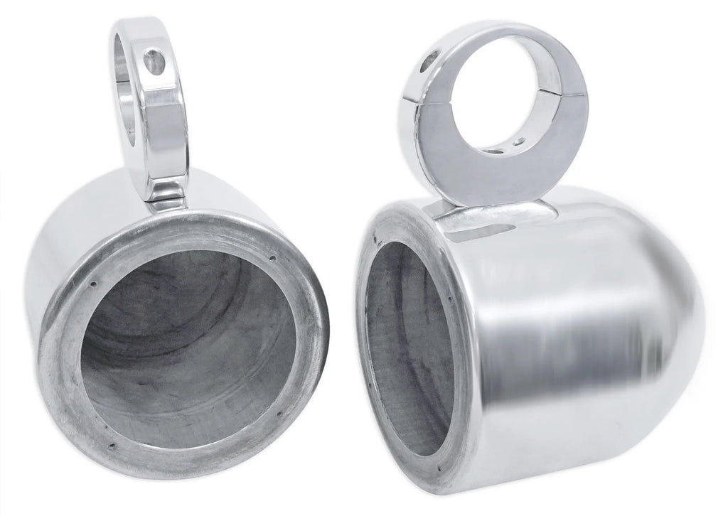 5.25" 360 Degree Swivel Marine Wakeboard Tower Speaker Pods E4215