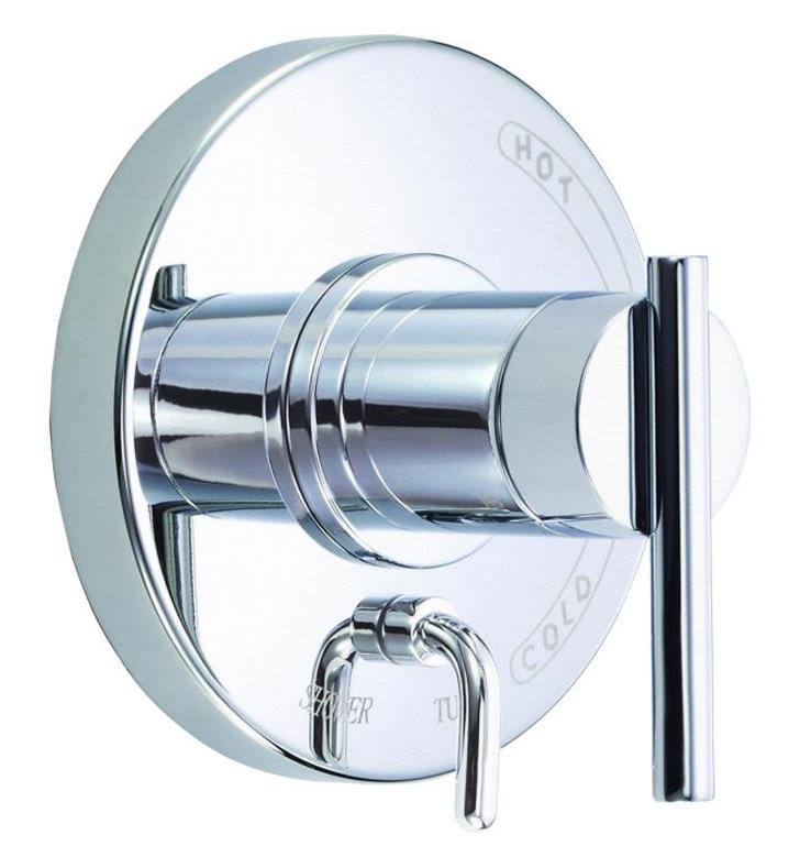 Brushed Nickel Pressure Balance Trim Kit with Diverter U727135