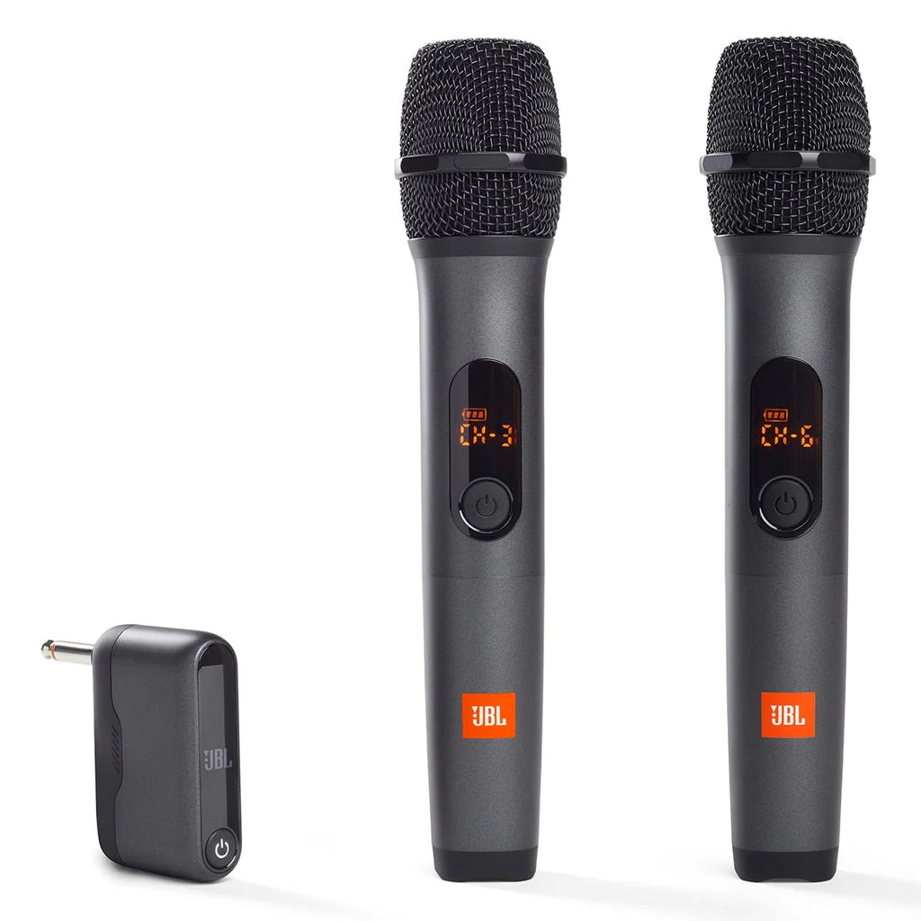 Wireless Microphone Set, Black J4149