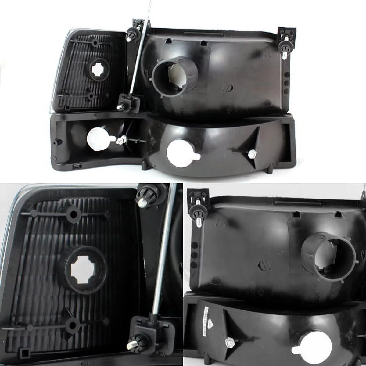 Black Headlights Lamps and Tail Lights I805