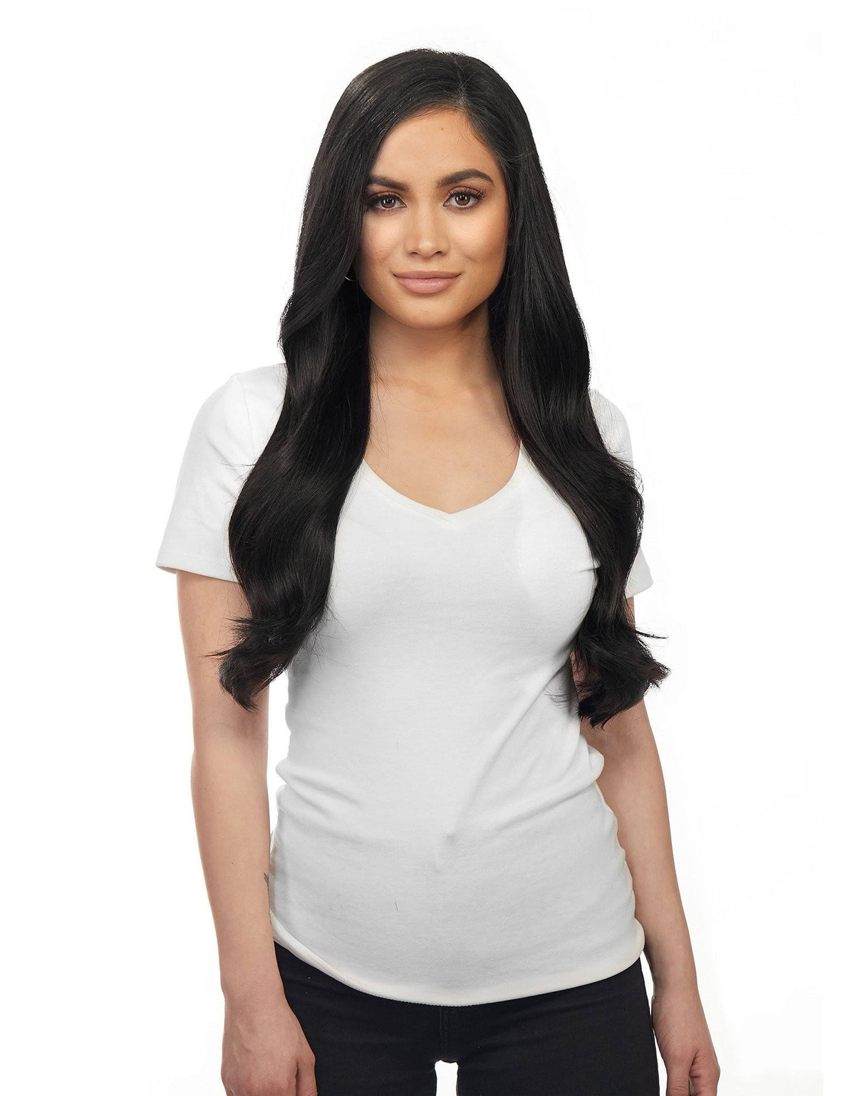 120g 18x22 Jet Black Hair Extensions J31305