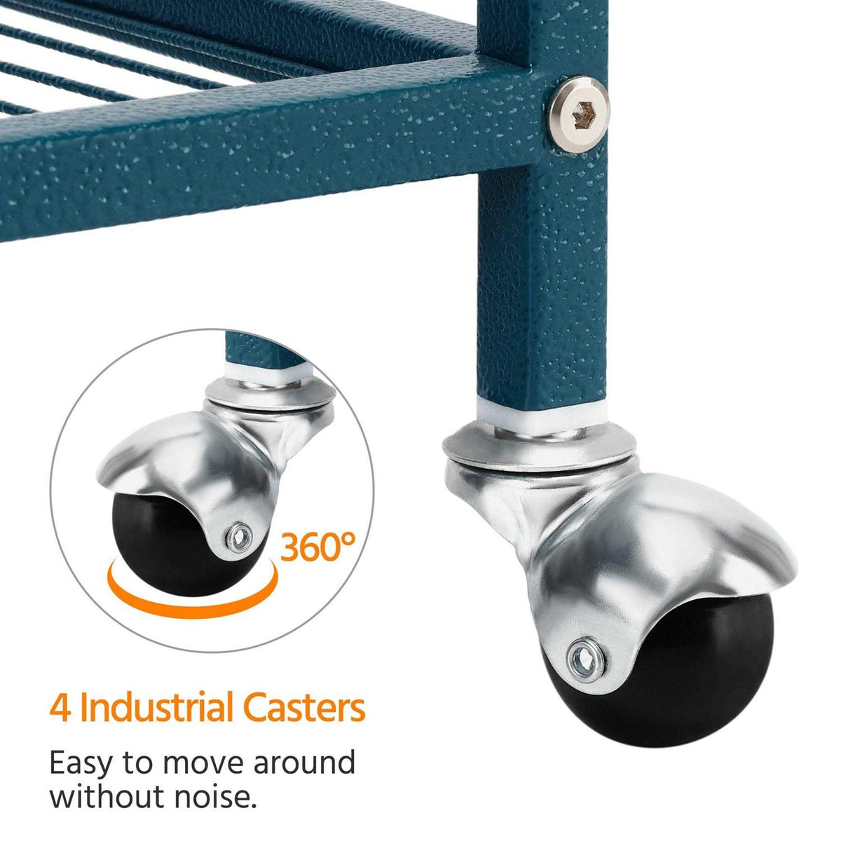 Metal Bird Cage with Rolling Detachable Stand F3334