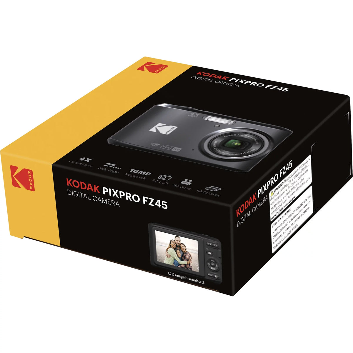 16.4 Megapixel Compact Camera, Black X699259