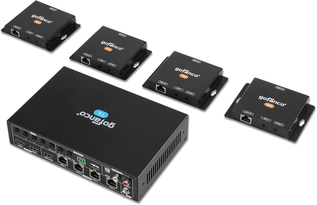 HDMI 2.0 2x4 Splitter/Extender with CAT Extension, 4K 60Hz B969
