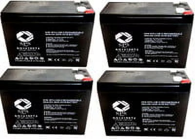 12V 10Ah Replacement Battery (4 Pack) G79328