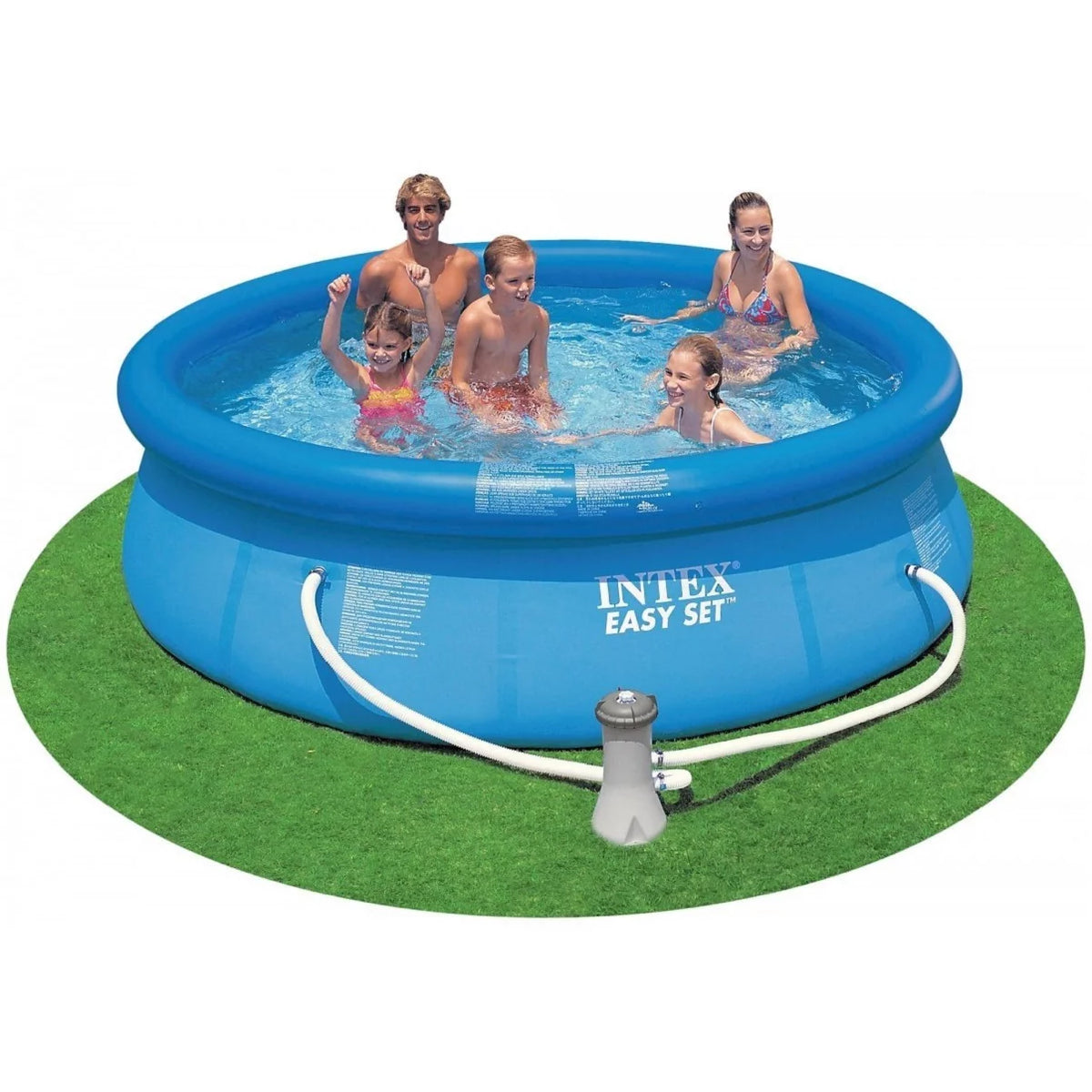 Easy Set Swimming Pool with Filter Pump L145532