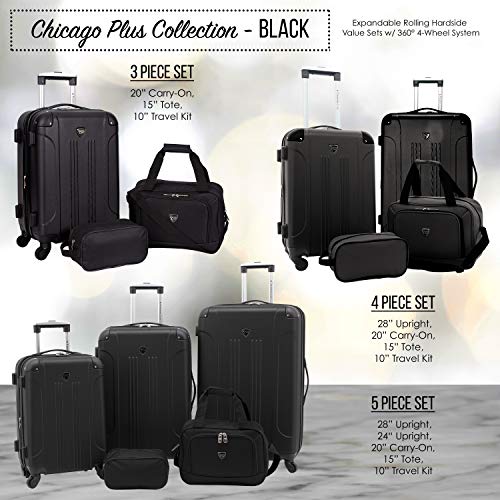 Hardside Expandable Spinner Luggage, Teal, 20" Carry-On P541