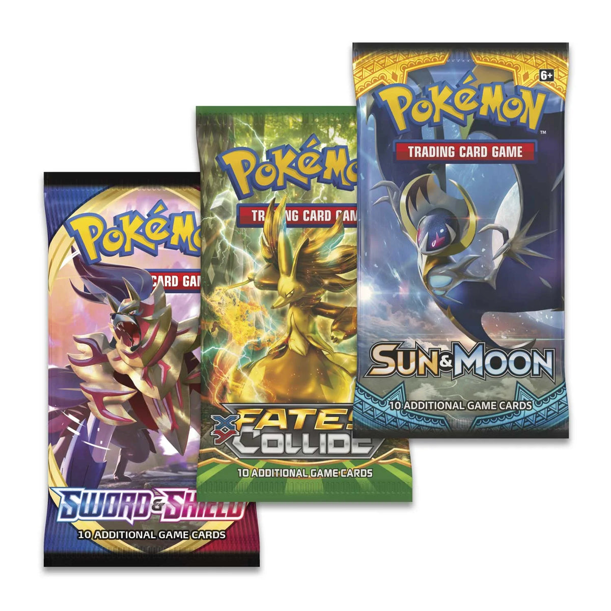 Pokeball Tin Set with 3 Booster Packs & Coin Y279