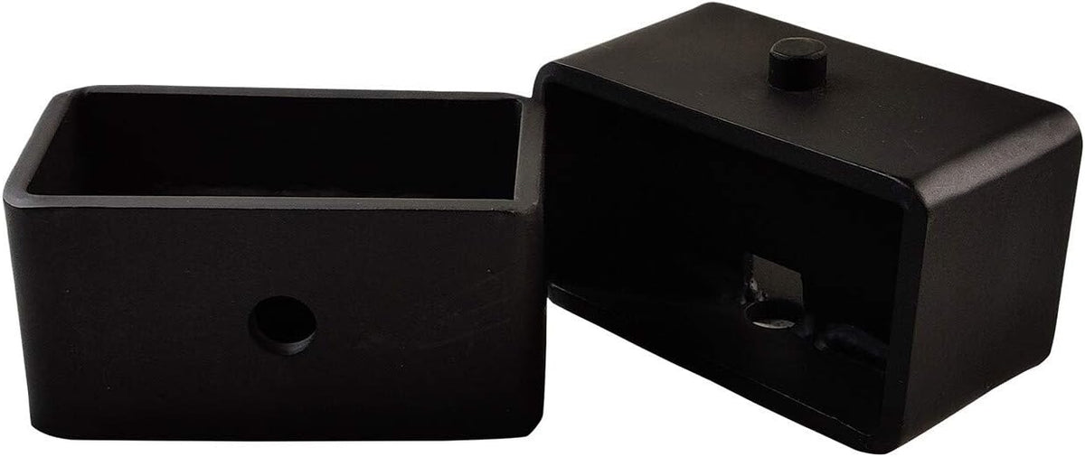 3" Rear Lift Steel Blocks with Extra Long U Bolts Pack of 2 E93370
