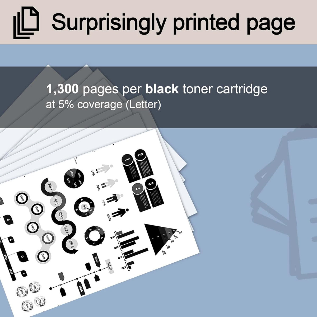Black Compatible Toner Cartridge B466