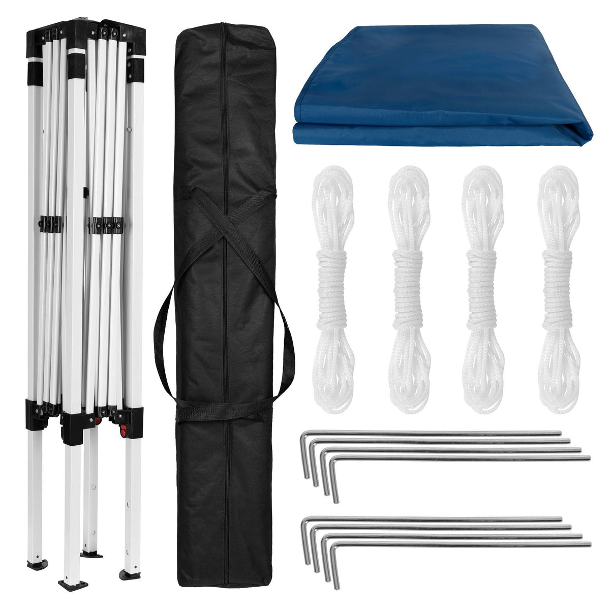 Blue Outdoor Pop Up Canopy Tent with Carry Bag H334