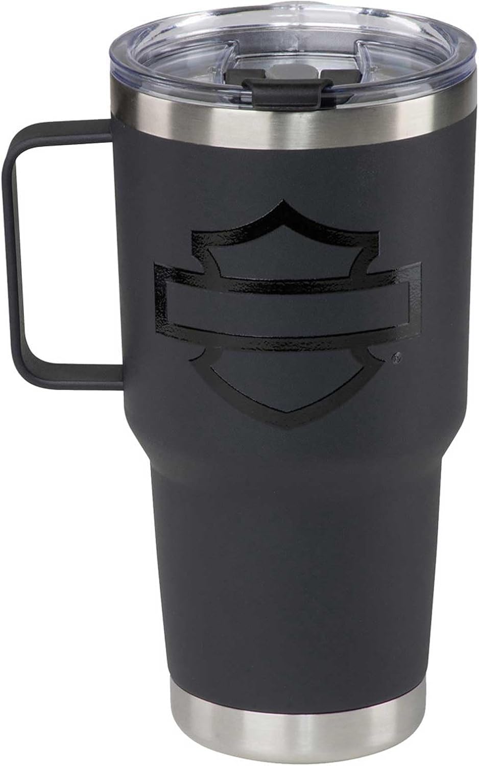 30 oz. Matte Black Double-Wall Stainless Steel Travel Mug A135153