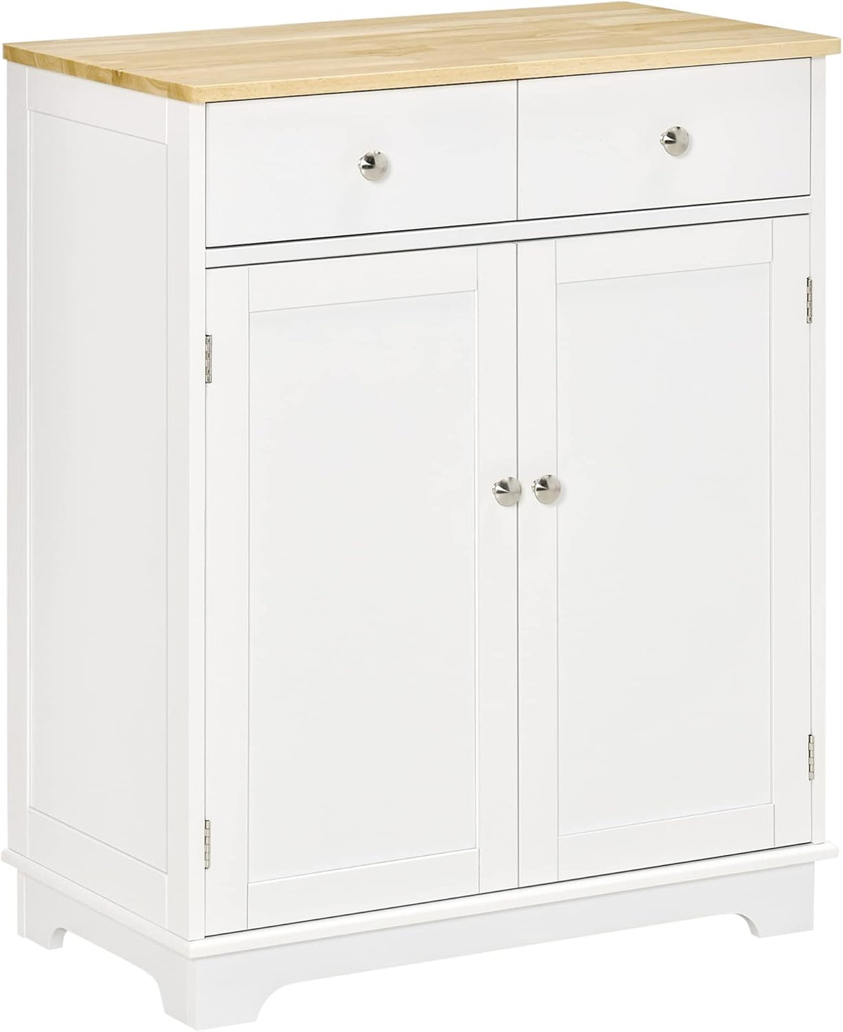 White Kitchen Sideboard Buffet Cabinet with Drawer D792