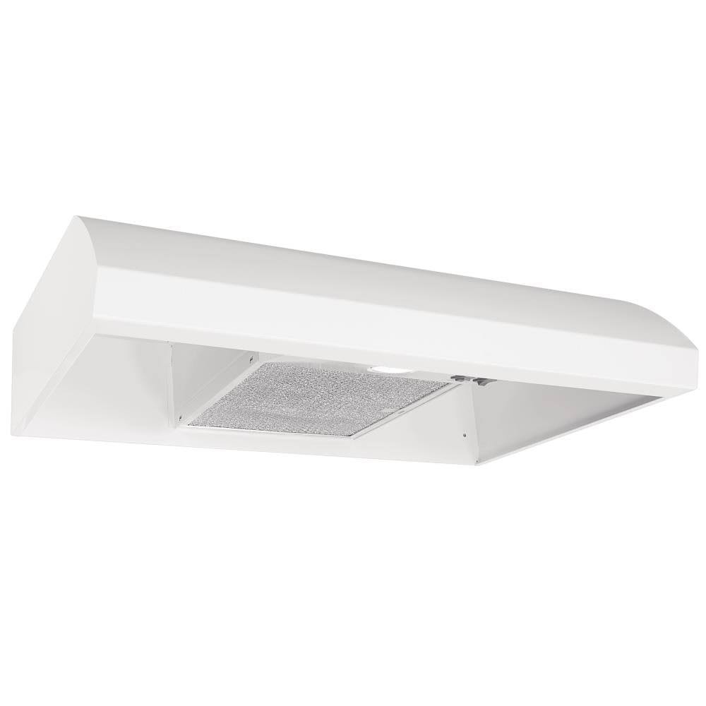 White 30-in Convertible Undercabinet Range Hood U4918