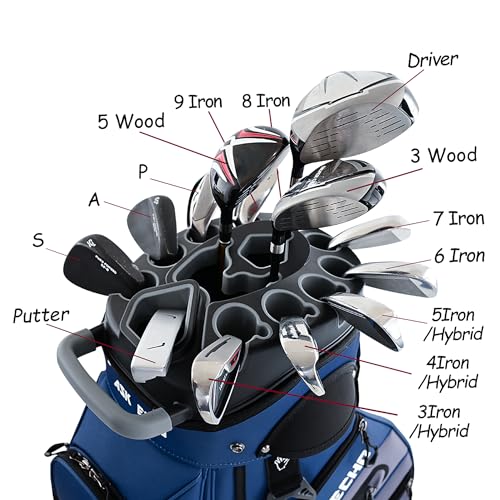 14 Way Golf Cart Bag with Rain Cover W449763