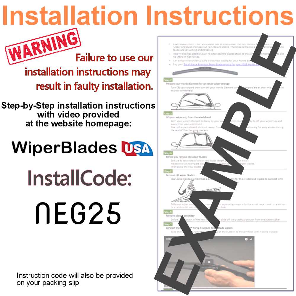 Set of 3 Performance Beam Wipers with Rear Wiper N358
