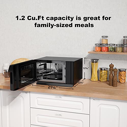4-in-1 Convection Microwave Toaster Oven Air Fryer Y81570