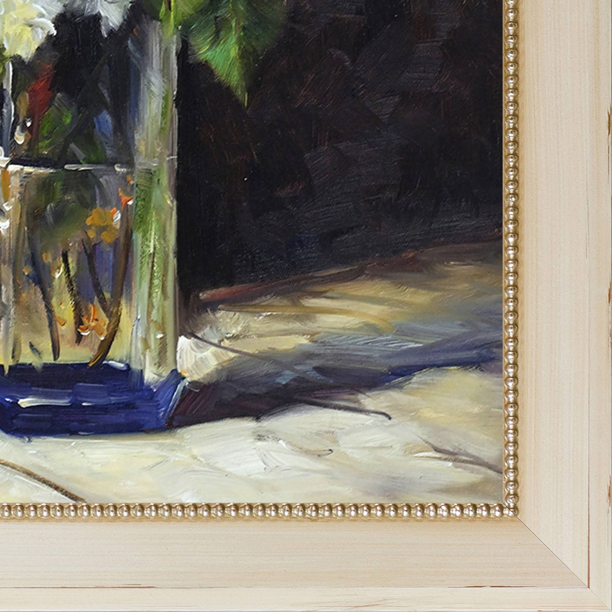 Framed Hand Painted Oil on Canvas D300