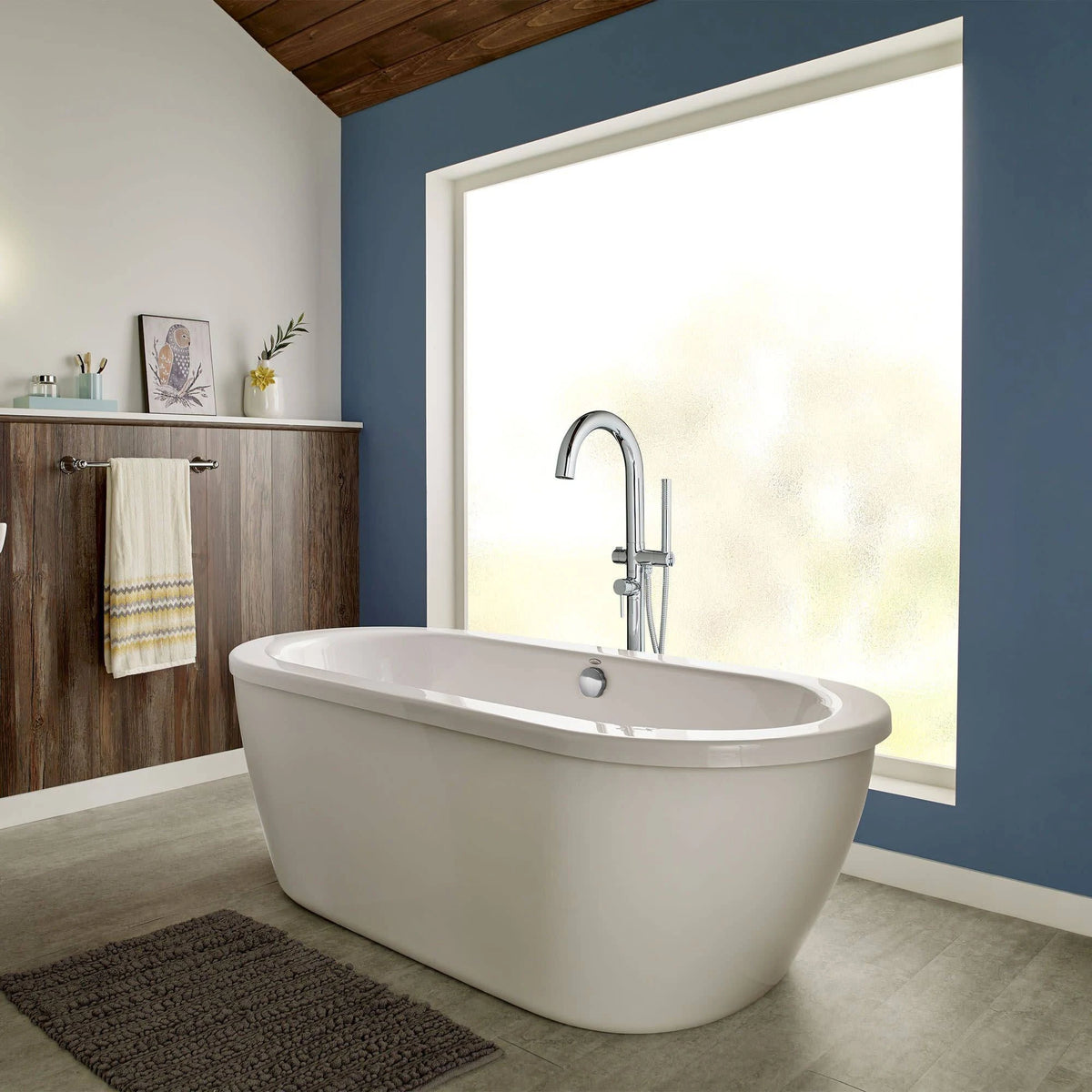 Floor Mounted Tub Filler Polished Chrome K771711