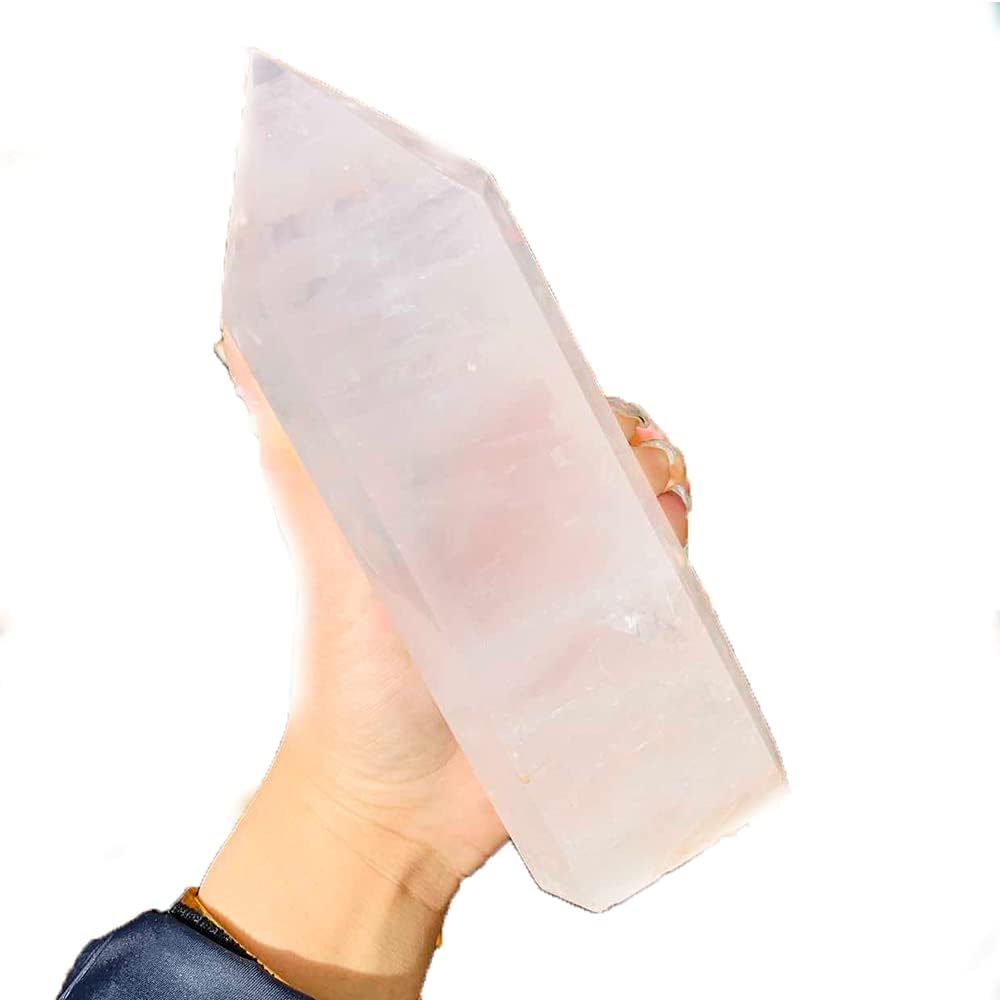 Natural Clear Quartz Tower Crystal Point Pack of 2 F2539