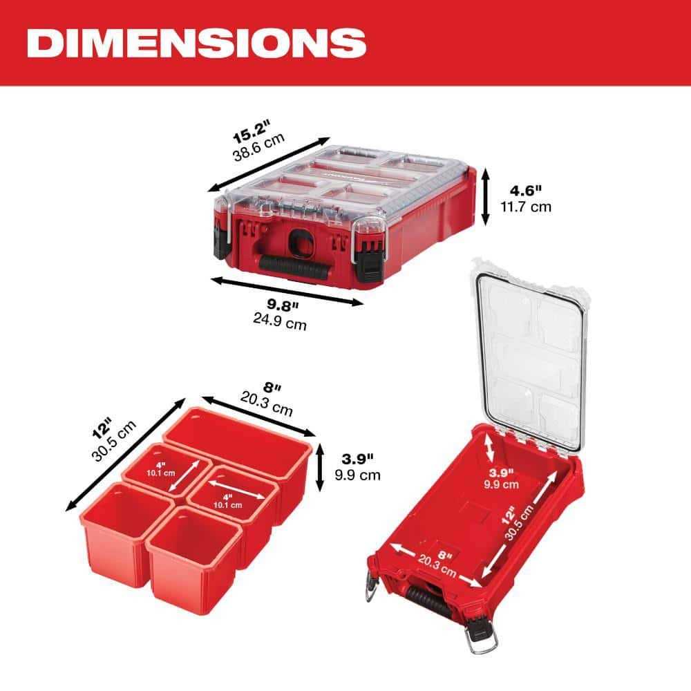 15 in. PACKOUT Tote with Compact Organizer R39680