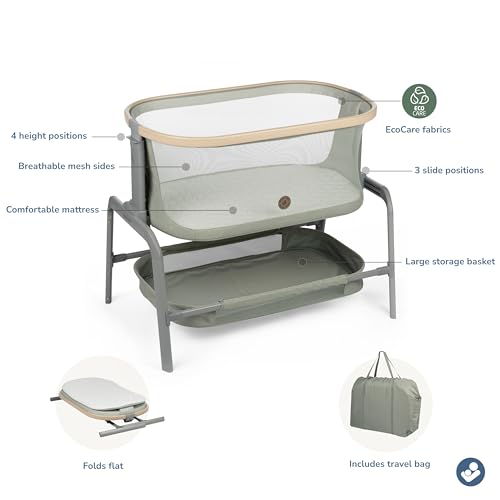 Portable Baby Bassinet with Breathable Mesh G42657