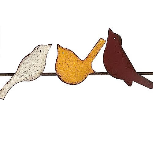 Metal Birds Wall Art (29"X4.75") I751138