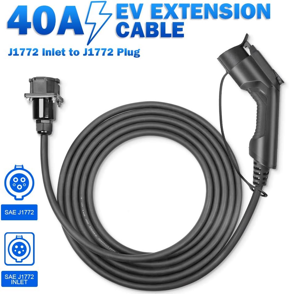 40Amp 20ft EV Extension Cord W7420