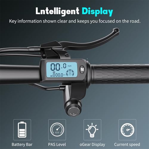 28 MPH 35 Miles Range 14'' Fat Tire Electric Scooter E93440