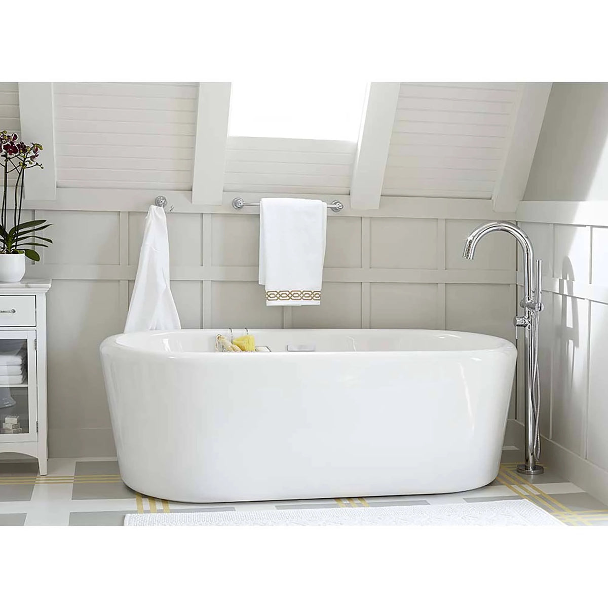 Floor Mounted Tub Filler Polished Chrome K771711