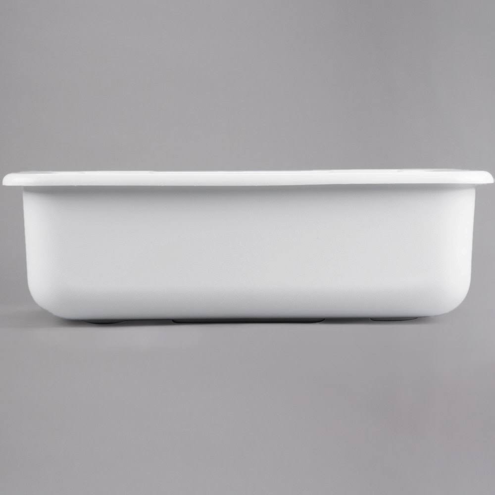 White 6x22 Deep Full Size Coldpan V7499