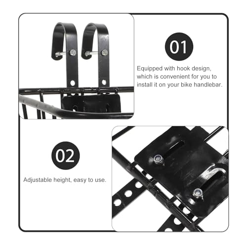 Metal Bike Front Storage Basket D97600