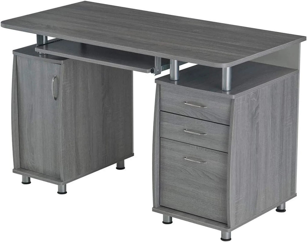 Gray Small Computer Desk K2752
