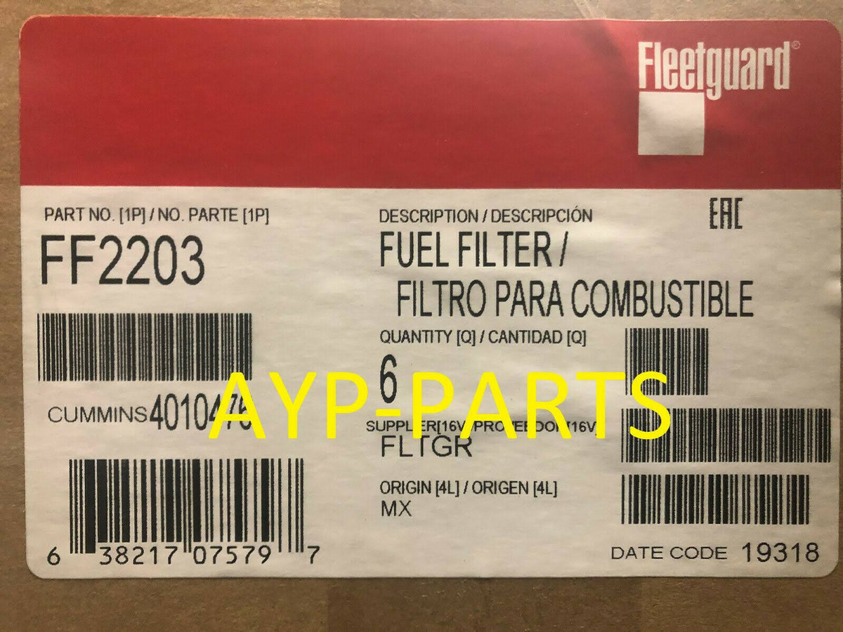 Fuel Filter B82447